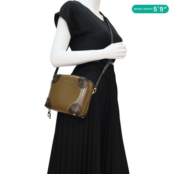 Louis Vuitton Venice Monogram Vernis Leather Shoulder Bag Bronze - Picture 2 of 16